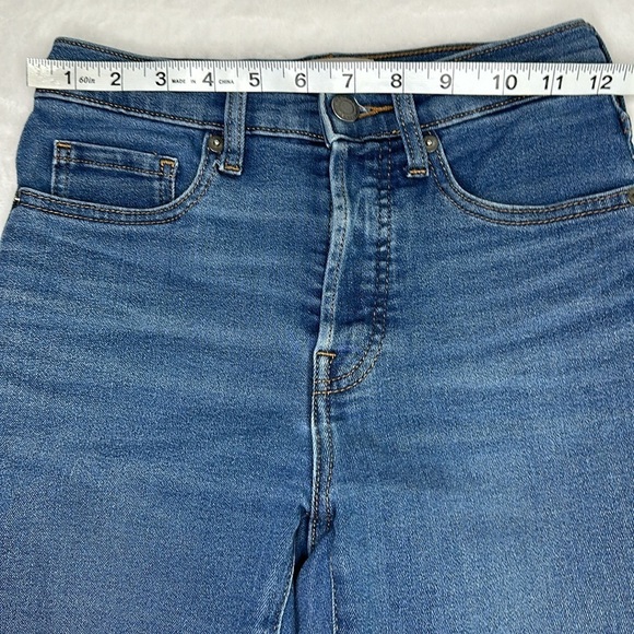 Everlane Women’s Button Fly Cigarette Ankle Jeans 24 - Picture 10 of 12